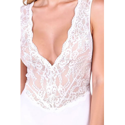 Body blanc Evalie - Passion