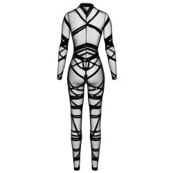 Combinaison floquée Bondesque F357 - Noir Handmade