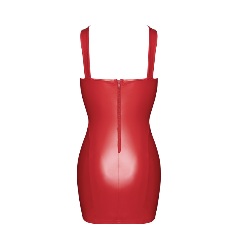 Mini robe lacée Bombshell F364 - Noir Handmade