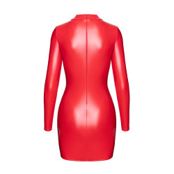 Mini robe Bombshell F367 - Noir Handmade