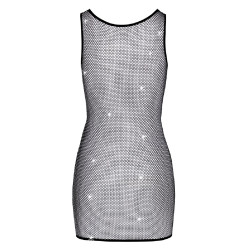 Mini robe maille et strass - Cottelli PARTY