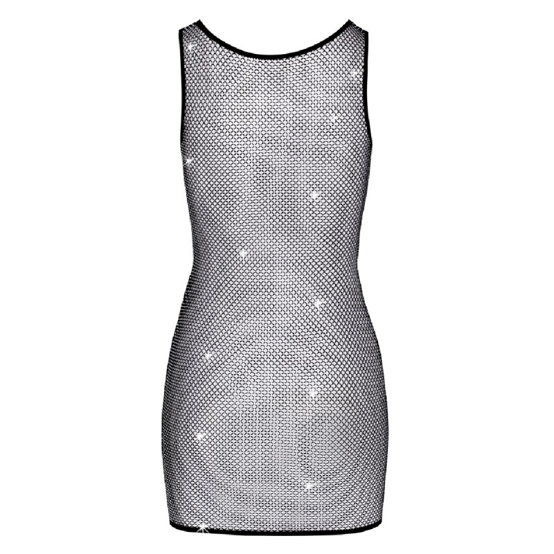 Mini robe maille et strass - Cottelli PARTY
