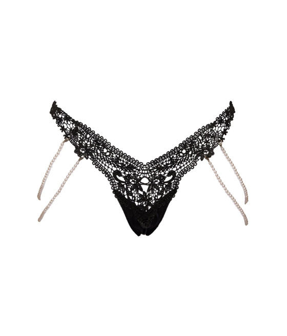 String Rio avec chaines de perles - Cottelli LINGERIE 