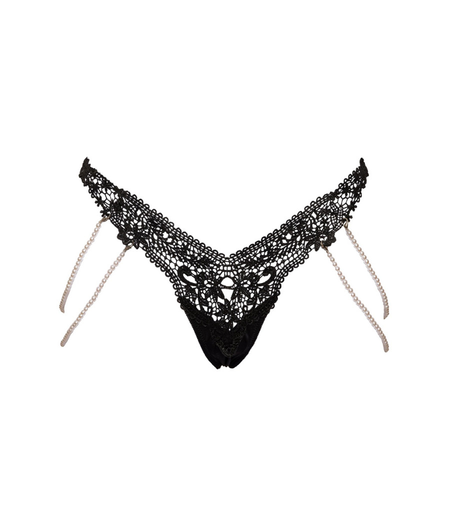 String Rio avec chaines de perles - Cottelli LINGERIE 