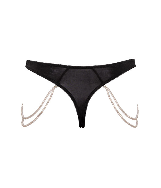 String Rio avec chaines de perles - Cottelli LINGERIE 
