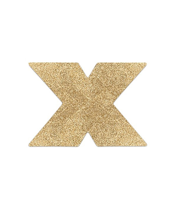 Bijoux de seins Flash Croix Or