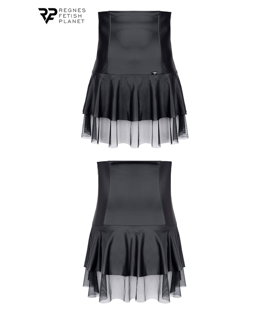 Jupe noire taille haute - Regnes