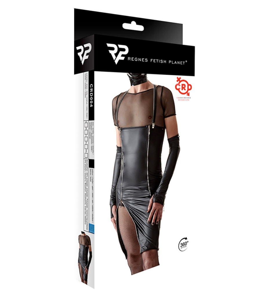 Robe zippée à bretelles amovibles - Regnes