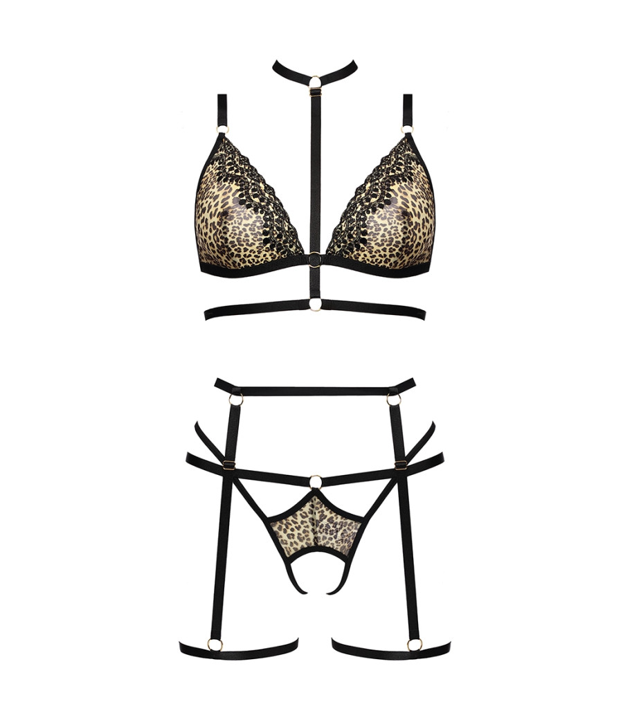 Ensemble harnais et lingerie Cozmo