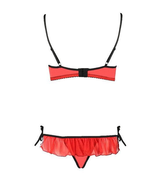 Ensemble lingerie seins nus Cherry - Passion