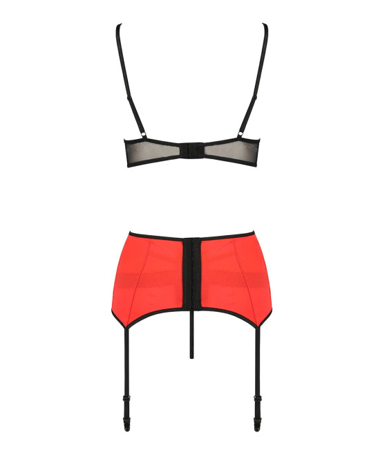 Ensemble lingerie à jarretelles Femmina - Passion