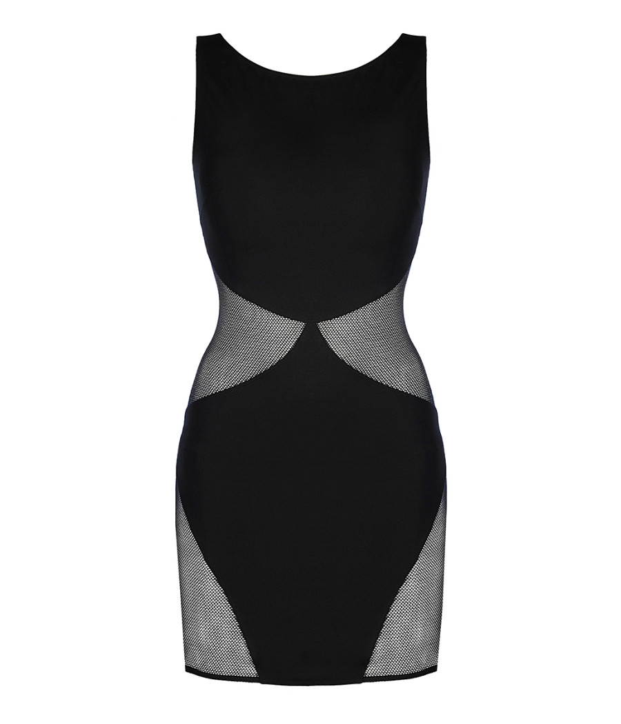 Robe noire V-9279 - Axami