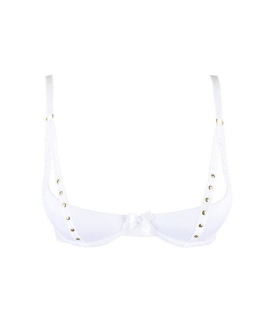 Soutien-gorge seins nus blanc V-9791 - Axami