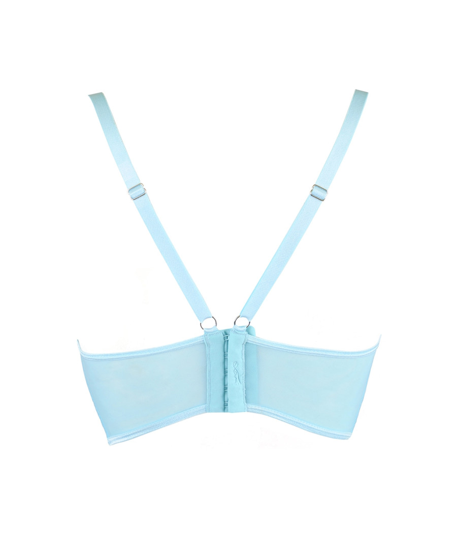Soutien-gorge dentelle bleu V-10121 - Axami