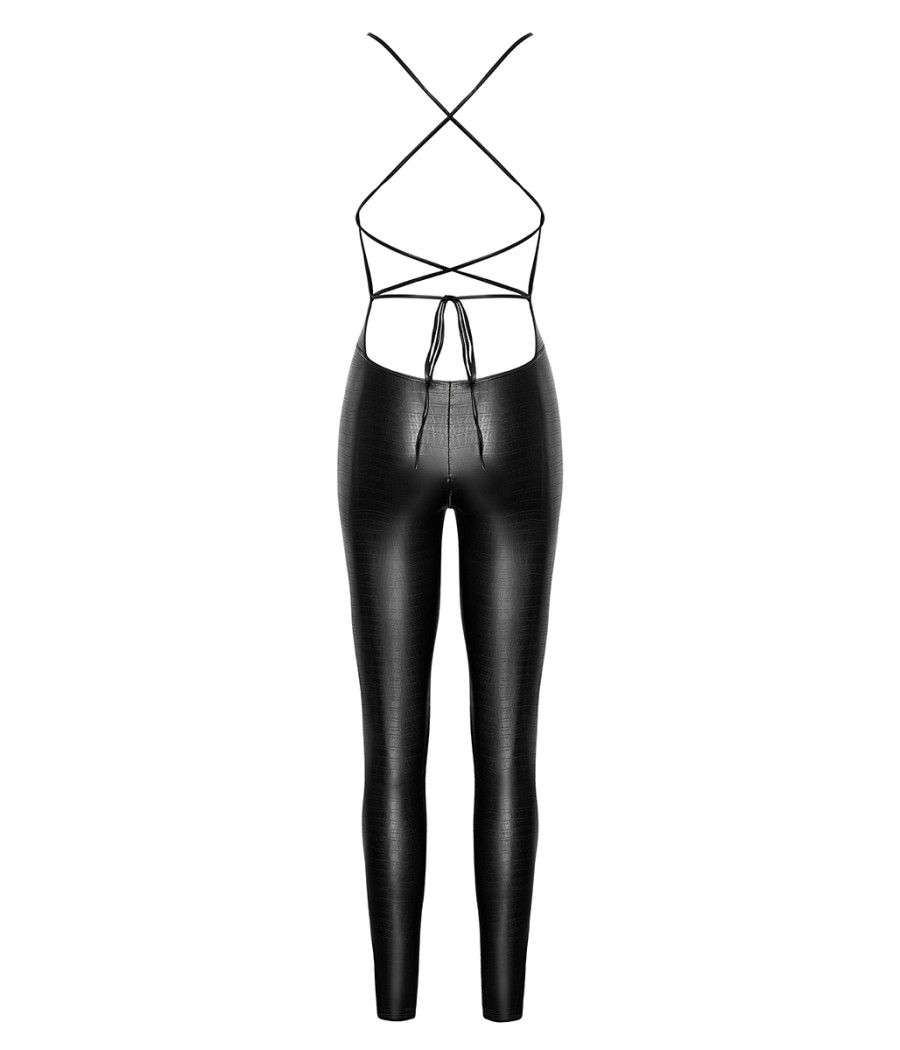 Combinaison dos nu Wild F316 wetlook effet croco