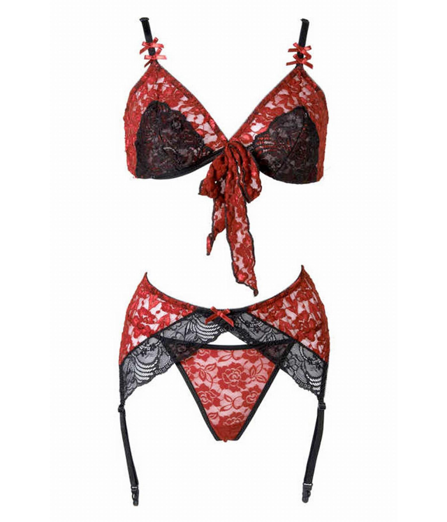 Ensemble lingerie 3 pièces Bobbi - Christine