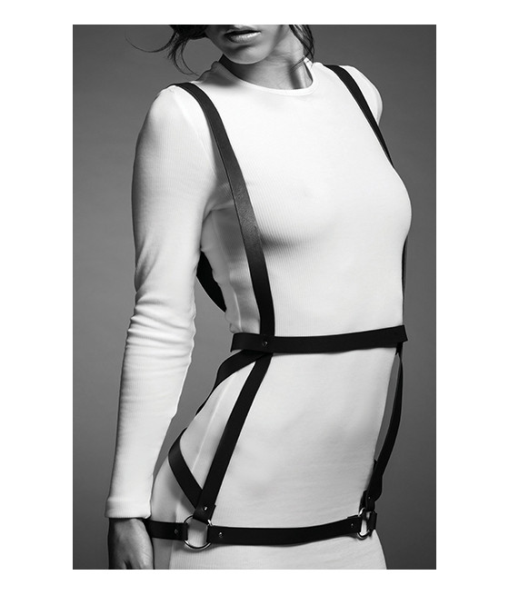 Robe harnais noire - Maze