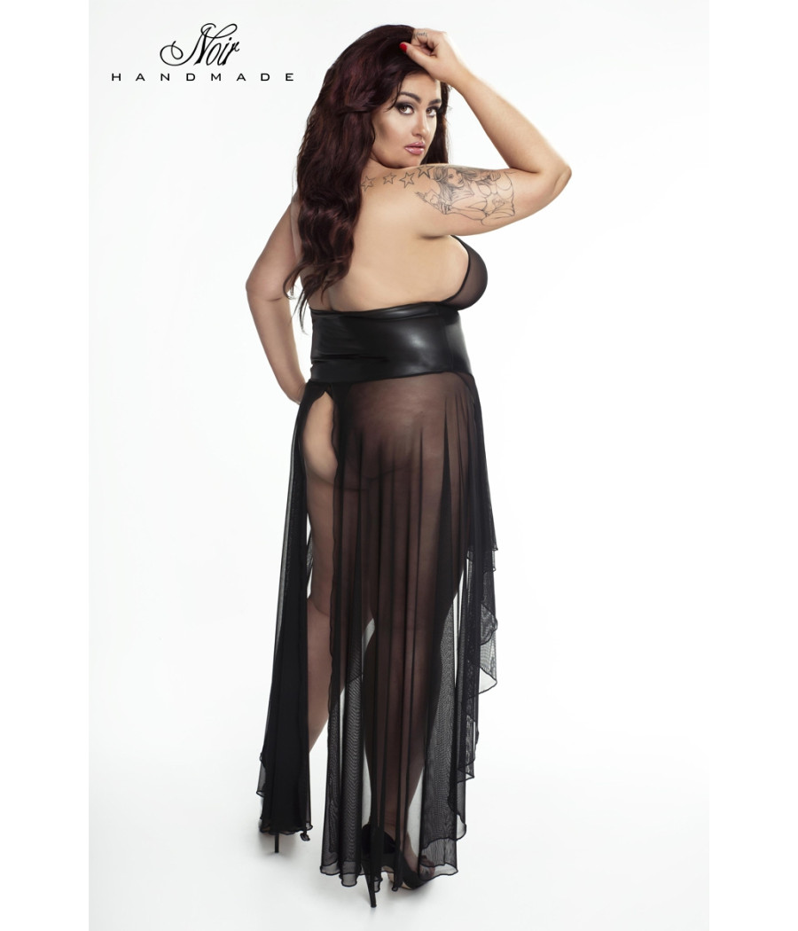 Robe fendue Icone F047