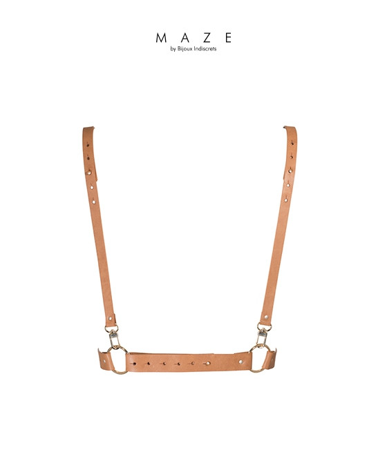 Harnais X marron - Maze