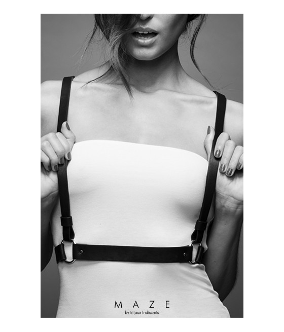 Harnais X marron - Maze