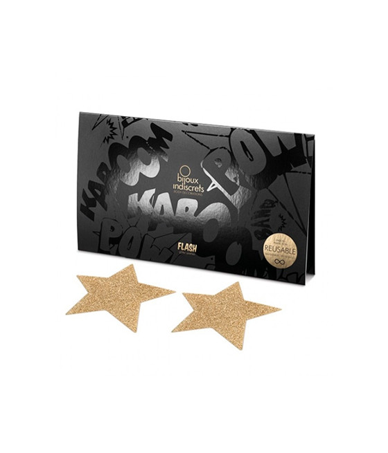 Bijoux de seins Flash Etoile Or