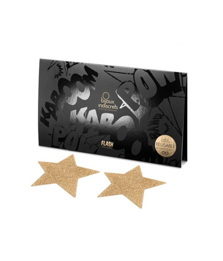 Bijoux de seins Flash Etoile Or