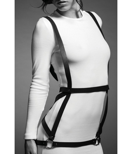 Robe harnais noire - Maze