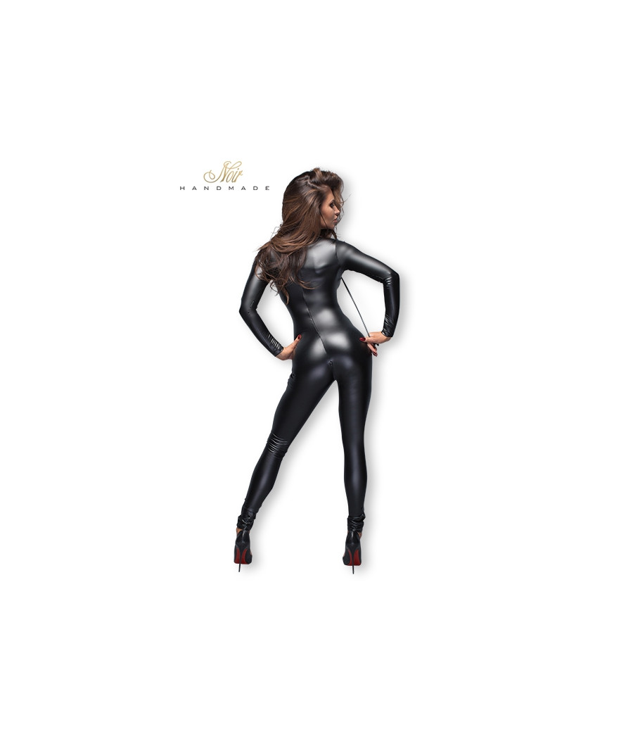 Combinaison intégrale F162 et laisse fetish