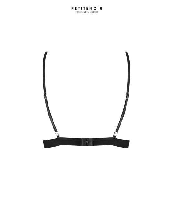 Soutien-gorge triangle dentelle et velours