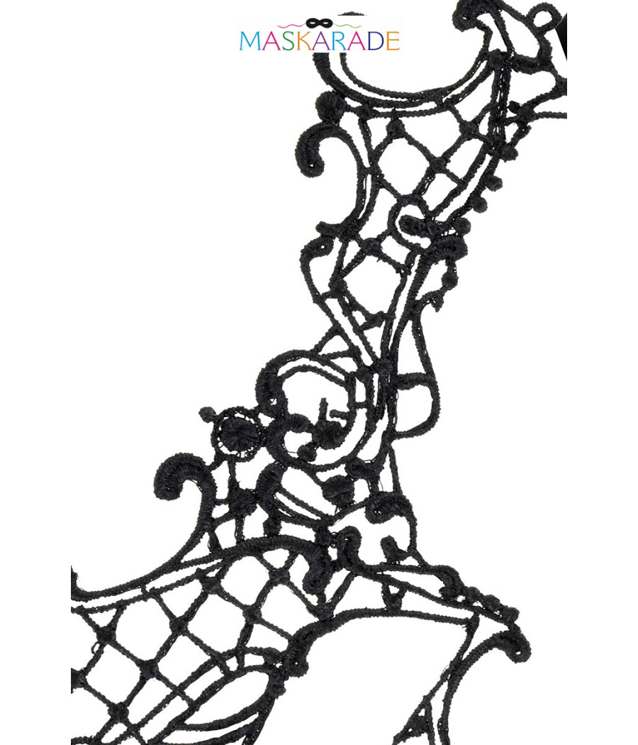 Loup broderie souple Croissant de lune