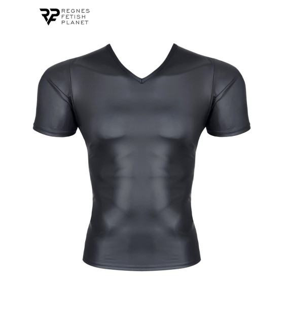 T-shirt wetlook noir - Regnes