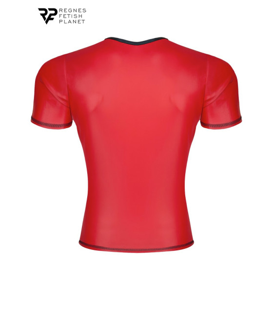 T-shirt wetlook rouge - Regnes