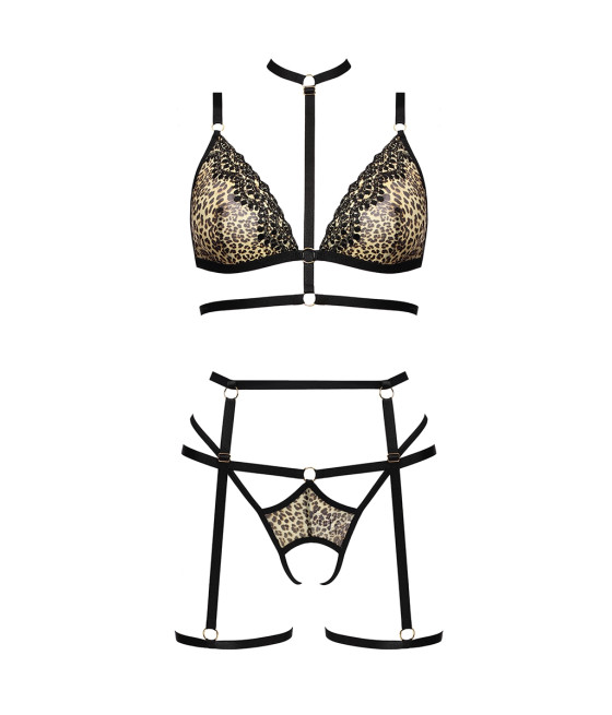 Ensemble harnais et lingerie Cozmo