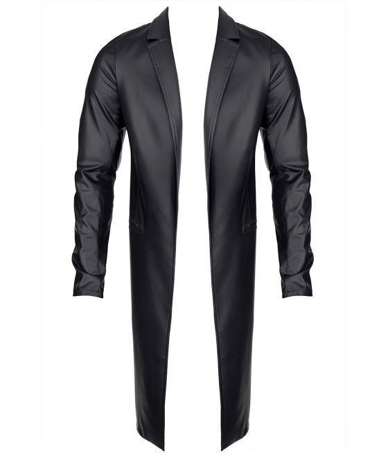Manteau long wetlook Sergio - Regnes
