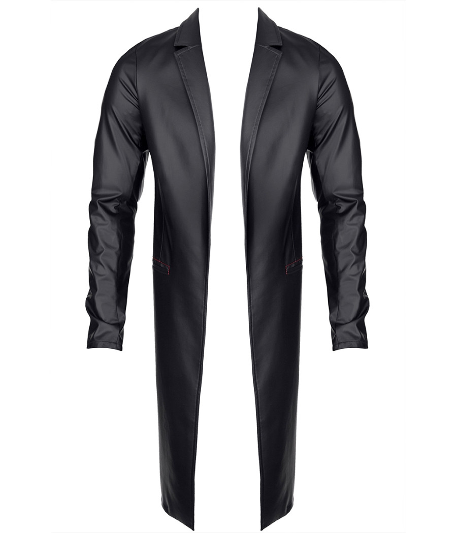 Manteau long wetlook Sergio - Regnes
