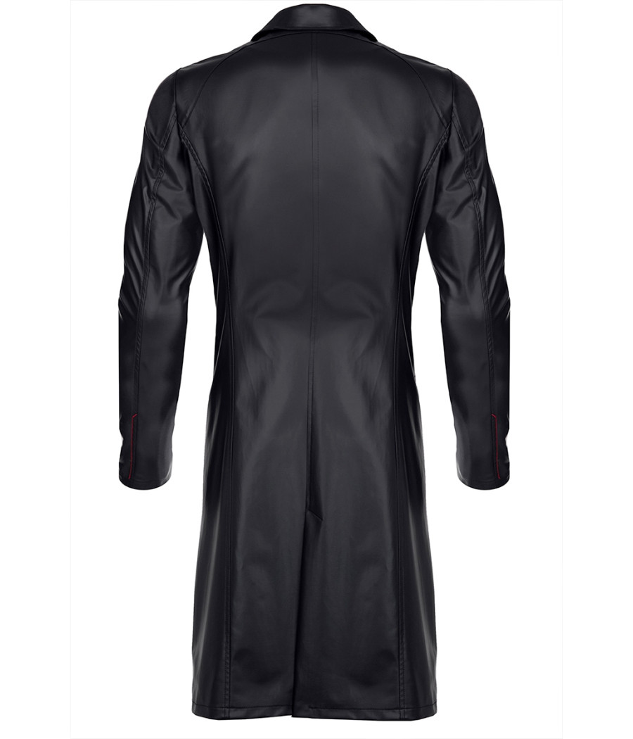 Manteau long wetlook Sergio - Regnes