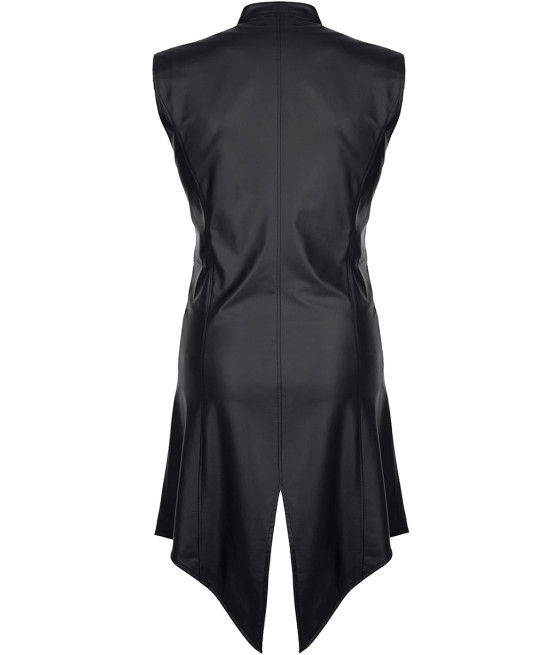 Veste longue sans manche wetlook Marco - Regnes