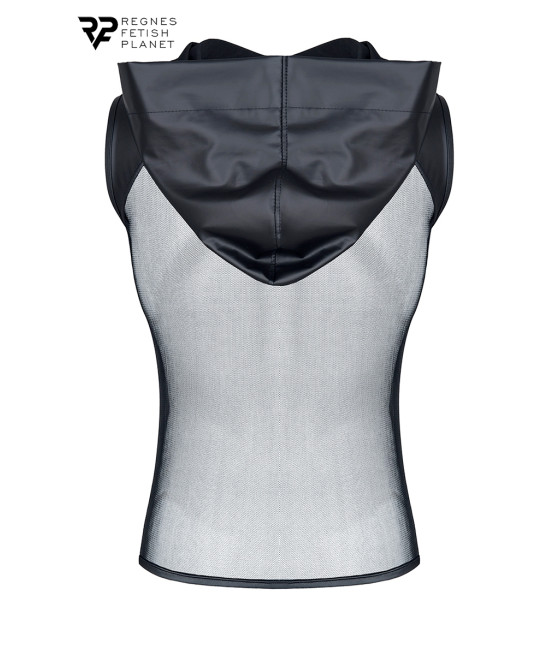 T-shirt à capuche en mesh - Regnes