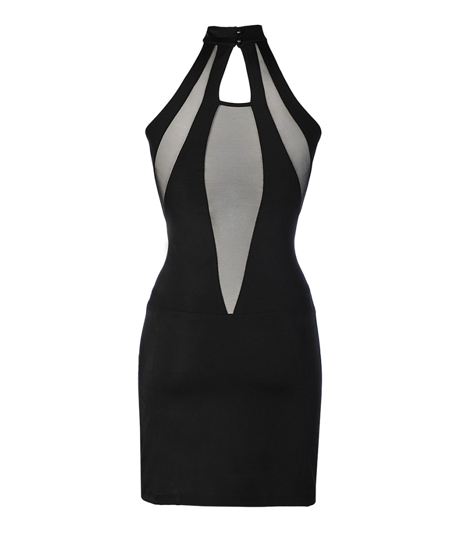 Robe noire V-9269 - Axami