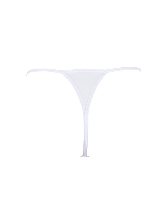 String blanc à clous dorés V-9798 - Axami