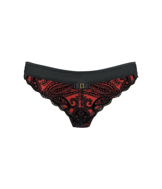 String rouge et noir  V-10048 - Axami