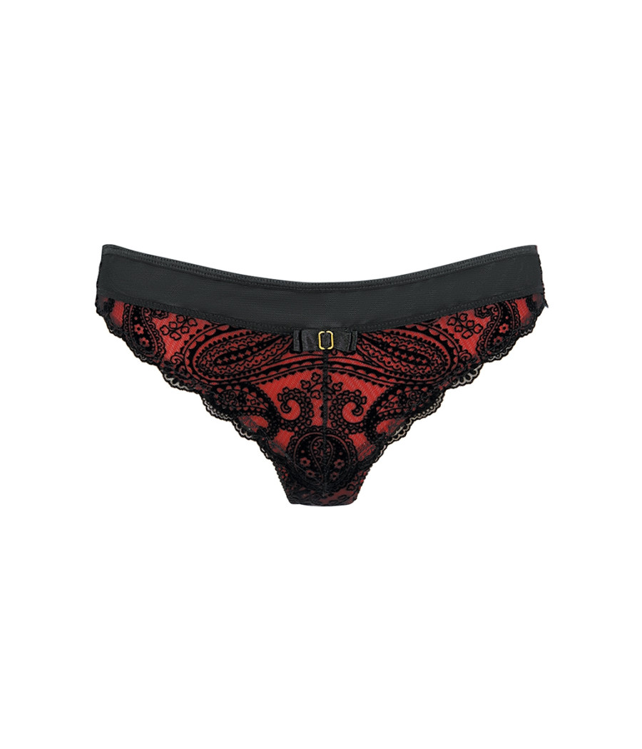 String rouge et noir  V-10048 - Axami