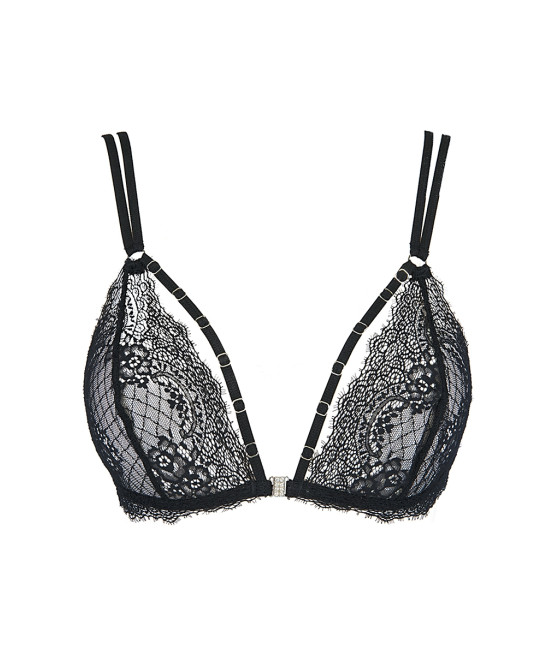 Soutien-gorge bralette noir V-10091 - Axami