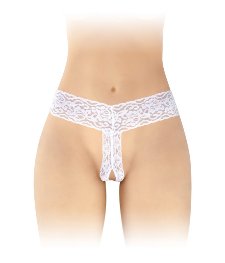 String ouvert Anita blanc - Fashion Secret