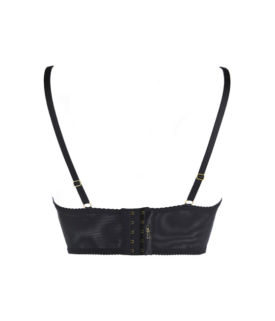 Soutien-gorge bustier noir V-10511 - Axami