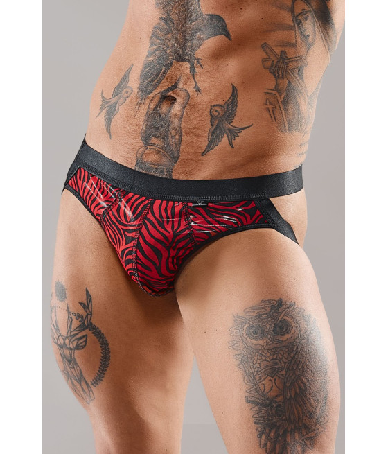 Jockstrap en tulle zébré - Regnes