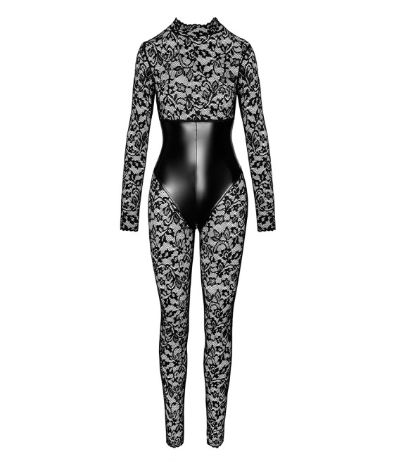 Combinaison corset Enigma F299 dentelle et wetlook