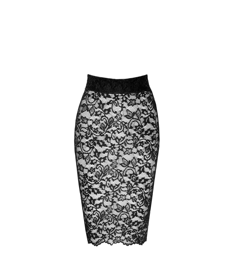 Jupe lacée Ambivalence F302 dentelle