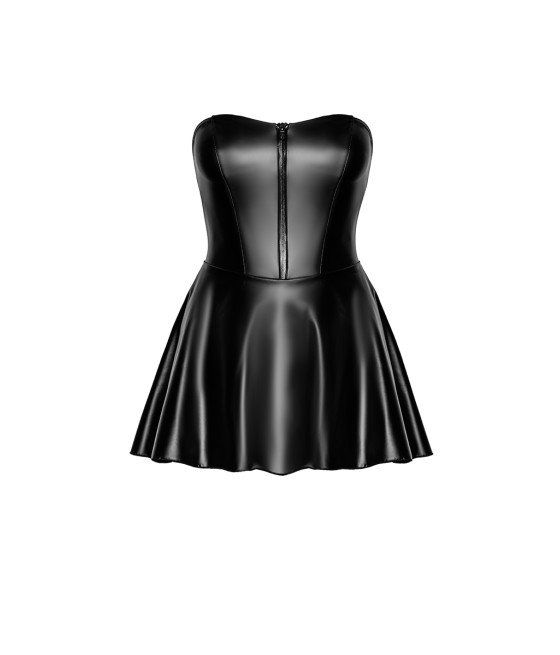 Mini robe bustier Dreamer F308 wetlook
