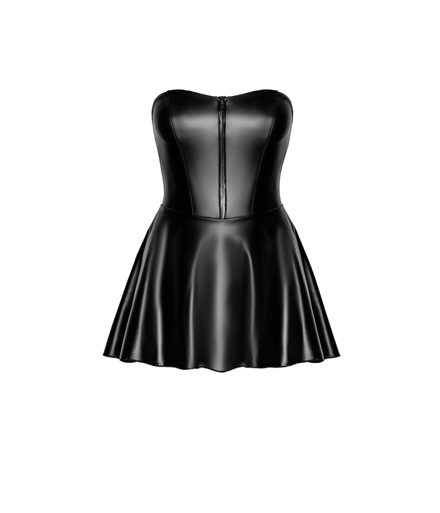 Mini robe bustier Dreamer F308 wetlook